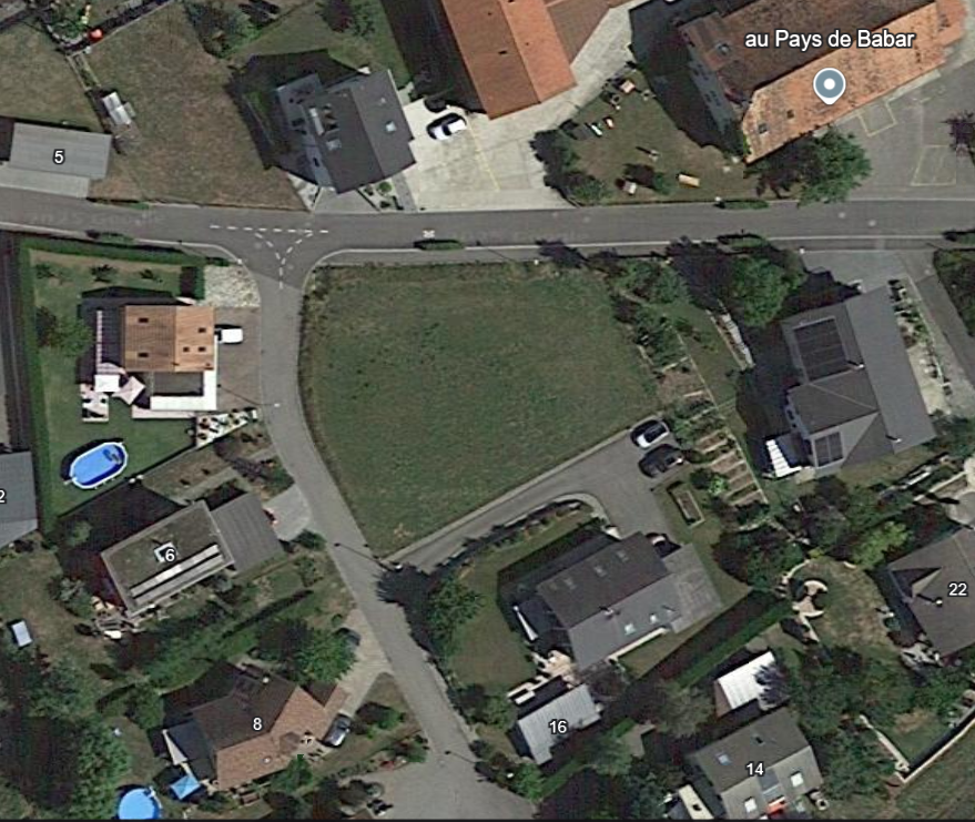 Terrain à bâtir avec permis de construire en force - Photo de présentation
