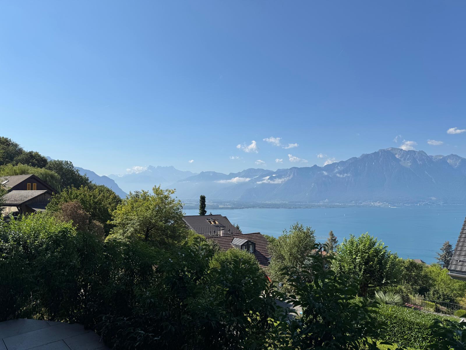 Magnifique villa individuelle – Vue panoramique sur le Lac Léman et les Alpes - Photo de présentation