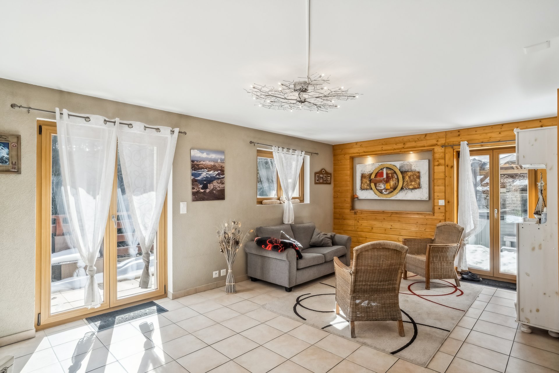 Chalet individuel de charme en lisière de forêt à Torgon - Photo de présentation