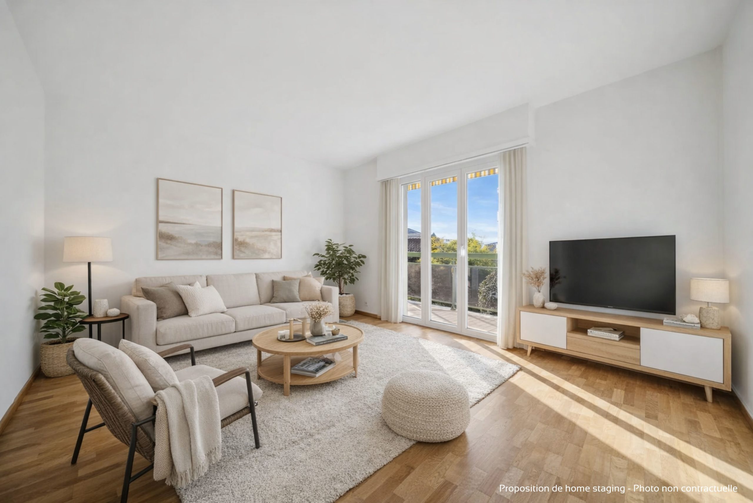 Appartement lumineux et calme : 2,5 pièces à Pully - Photo de présentation