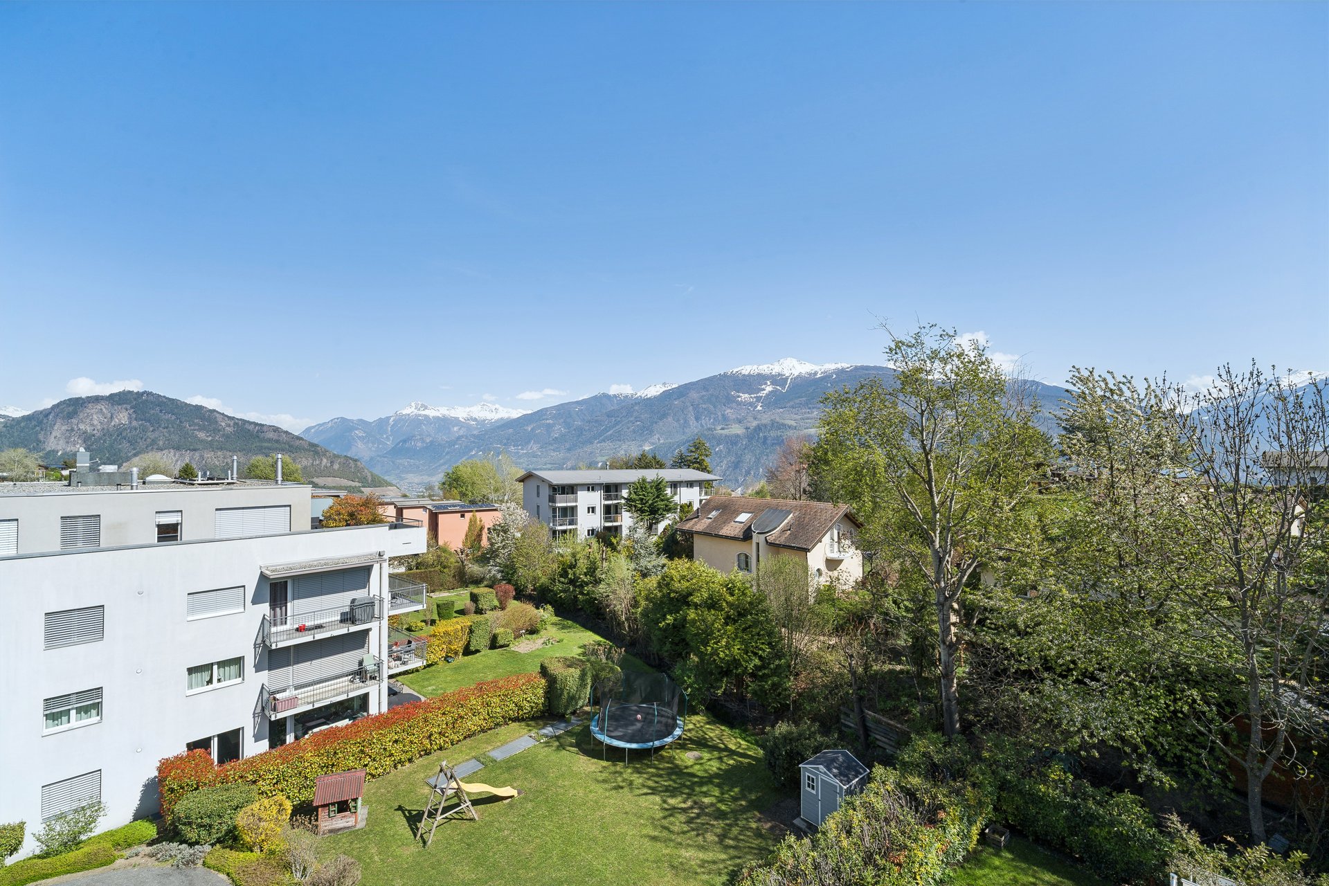 Spacieux 5,5 pièces traversant avec vue sur la Dent Blanche - Photo de présentation