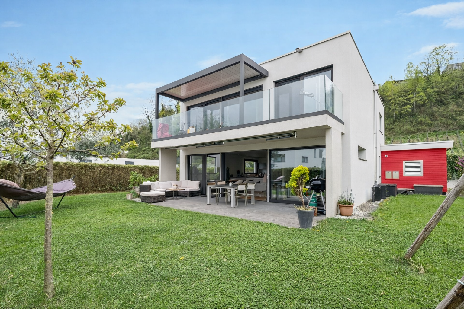 Entre lac et vignes — Maison d’exception au cœur du Vully - Photo de présentation