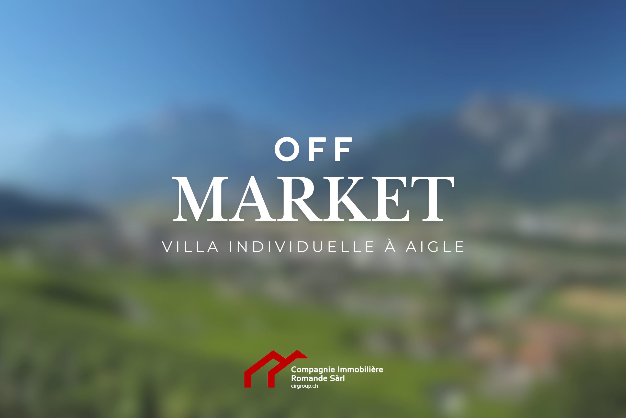 Villa individuelle Aigle 6.5 pièces - Photo de présentation