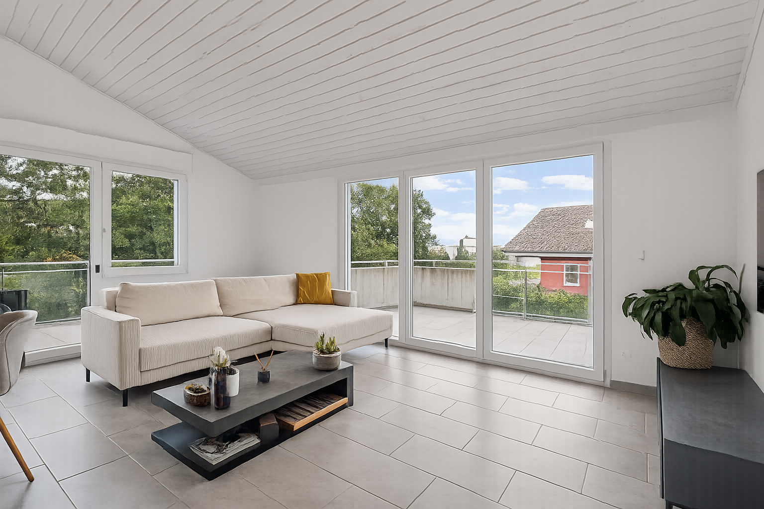 Charmant appartement de 4,5 pièces sous les combles à Ursy - Photo de présentation