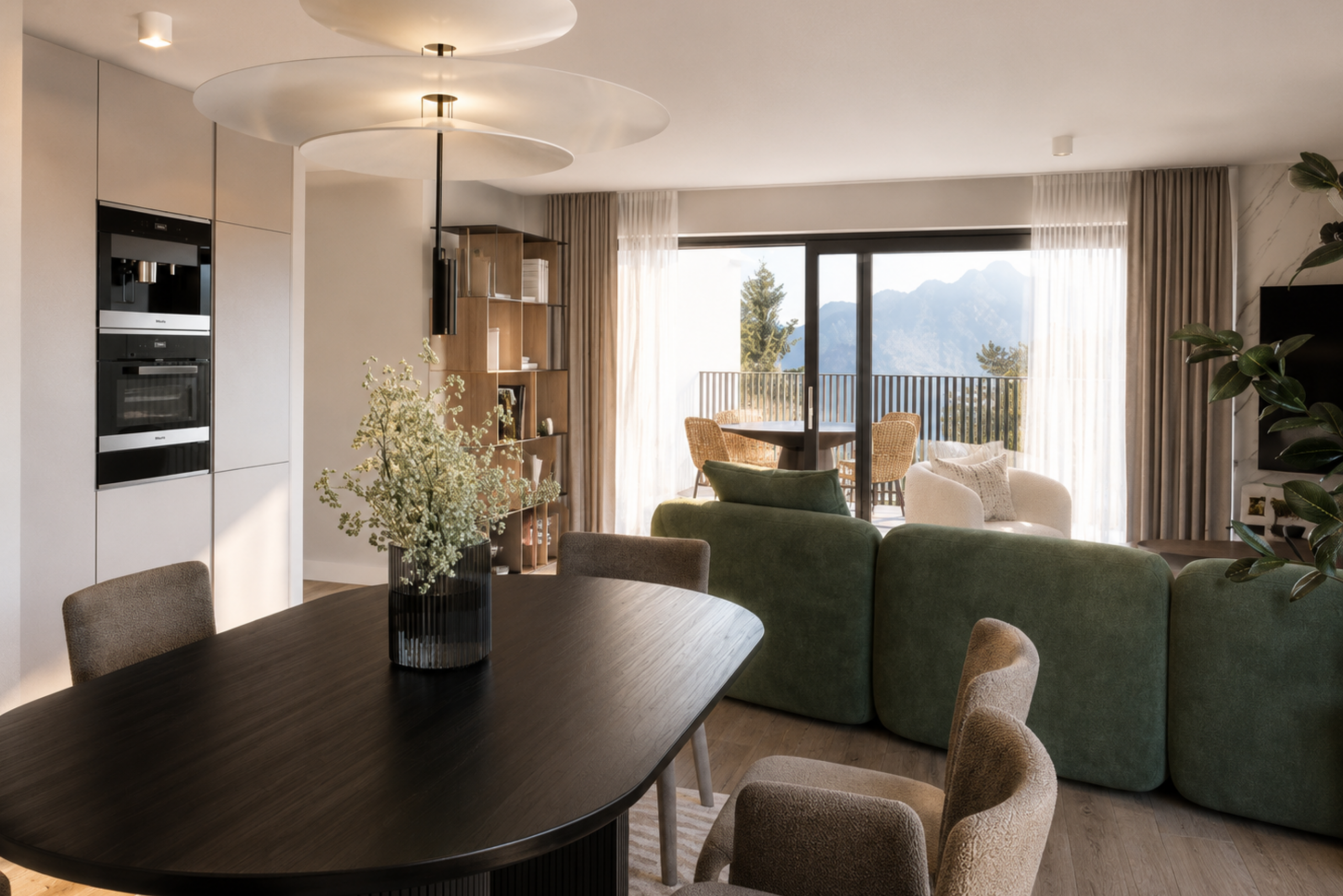 Appartement neuf 2,5 pièces au centre de Vouvry - Photo de présentation