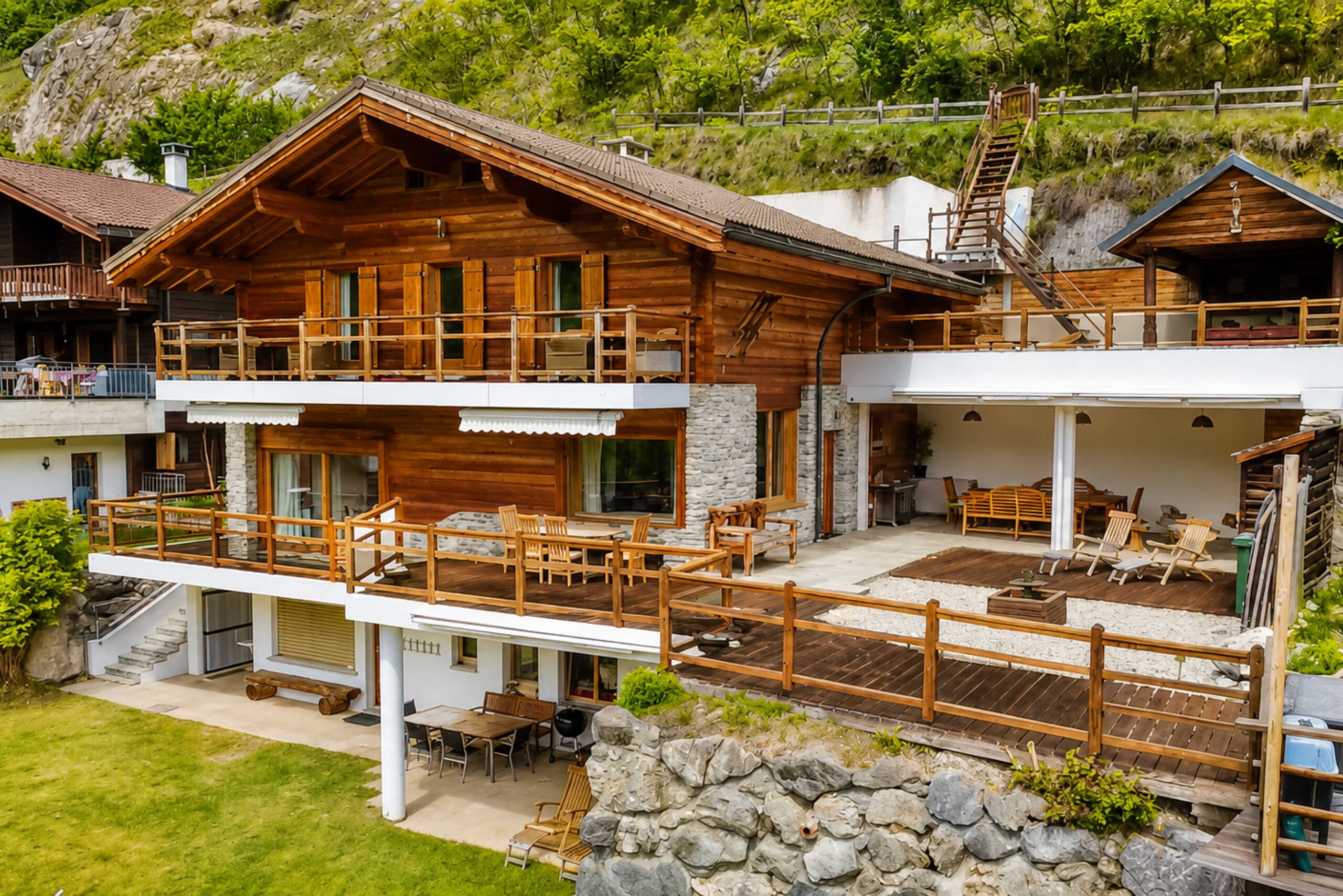 Property Photo - Chalet d’exception avec espace bien-être et vue panoramique